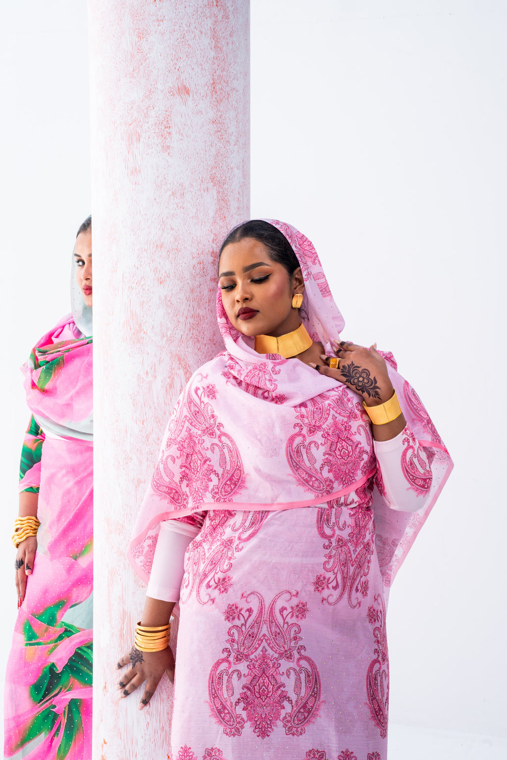 Pink illustration Toub