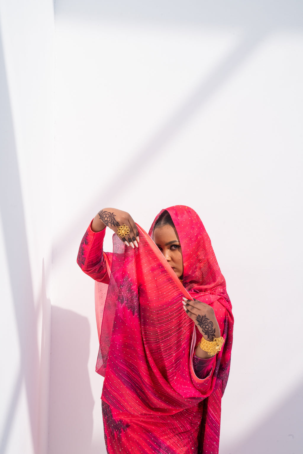 Burgundy Splash Toub