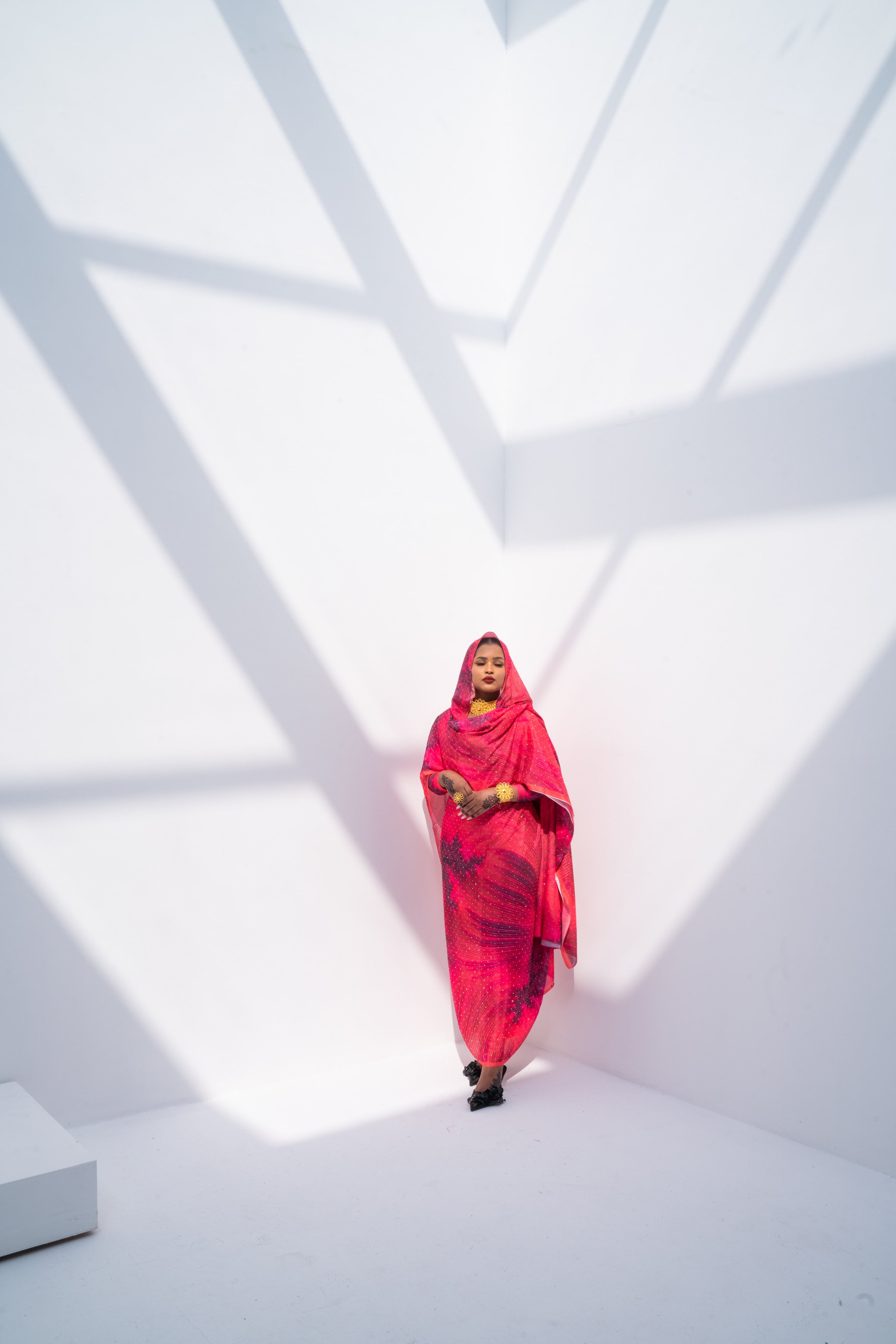 Burgundy Splash Toub