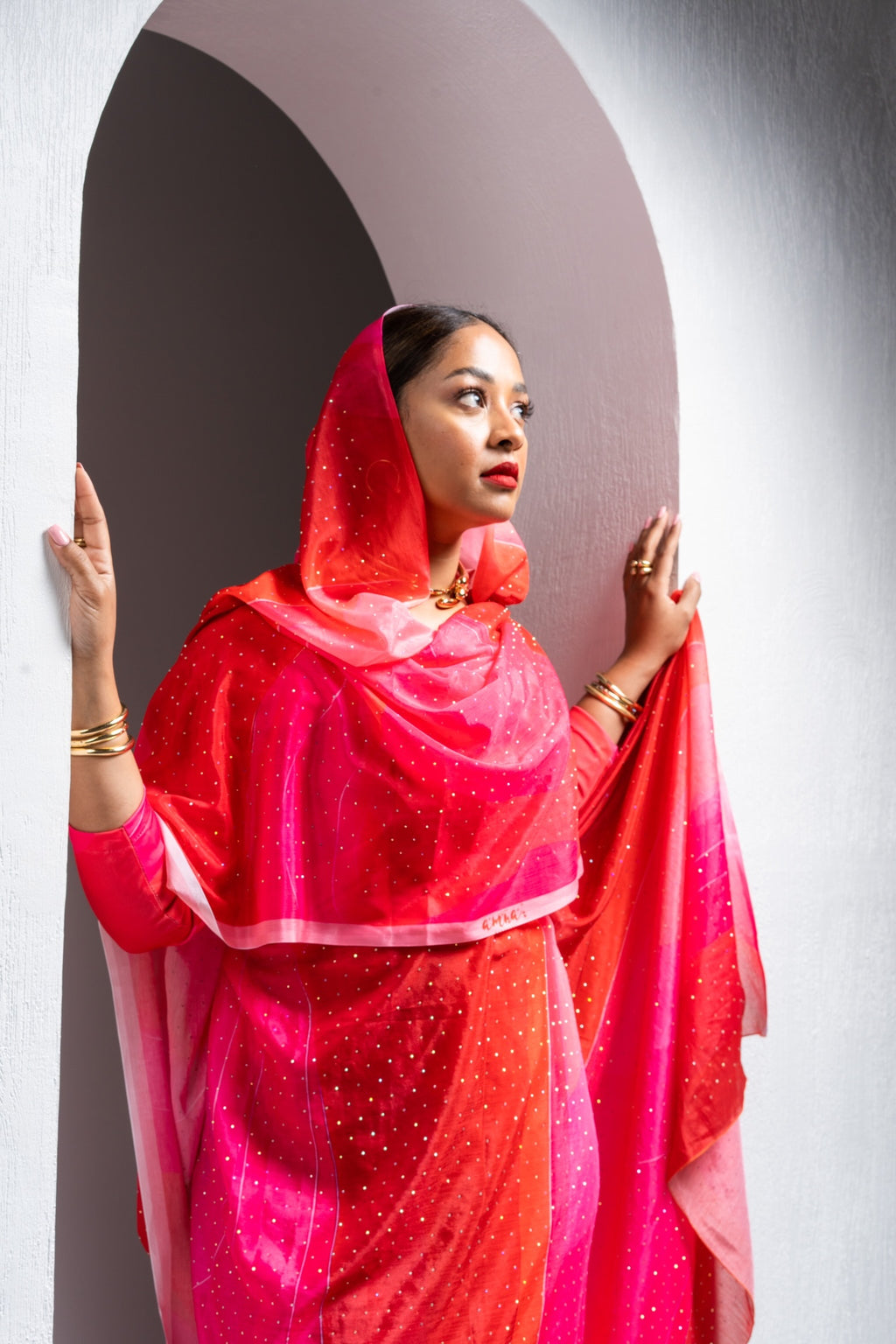 Rosy Watercolor Splash