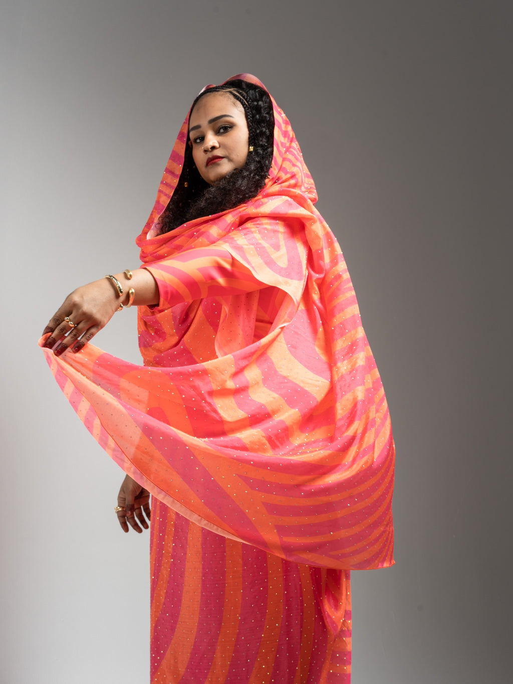 Pink Springtime Swirls