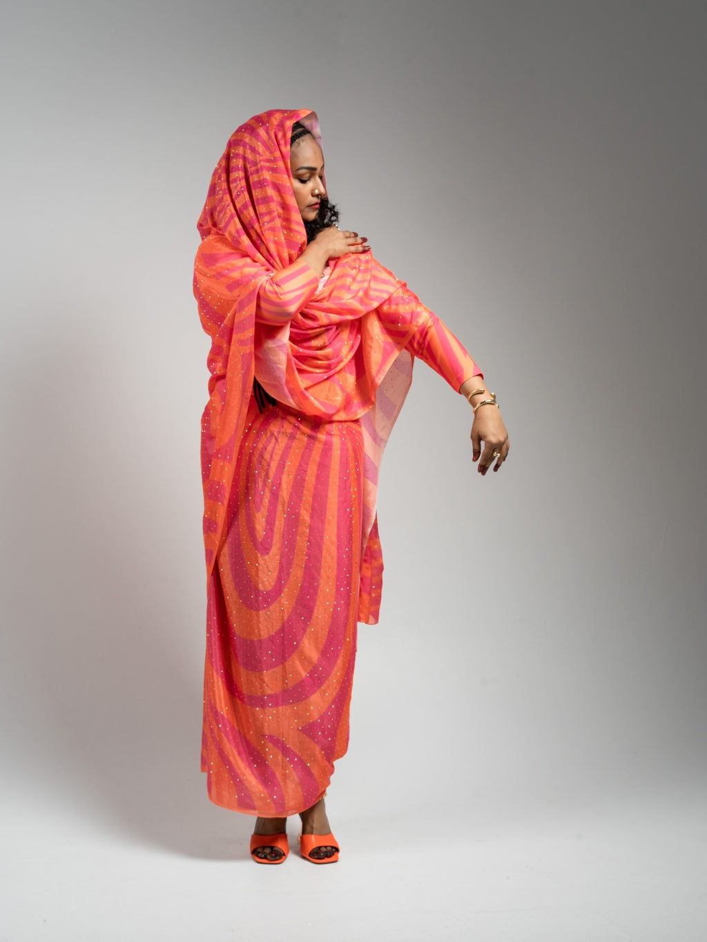 Pink Springtime Swirls