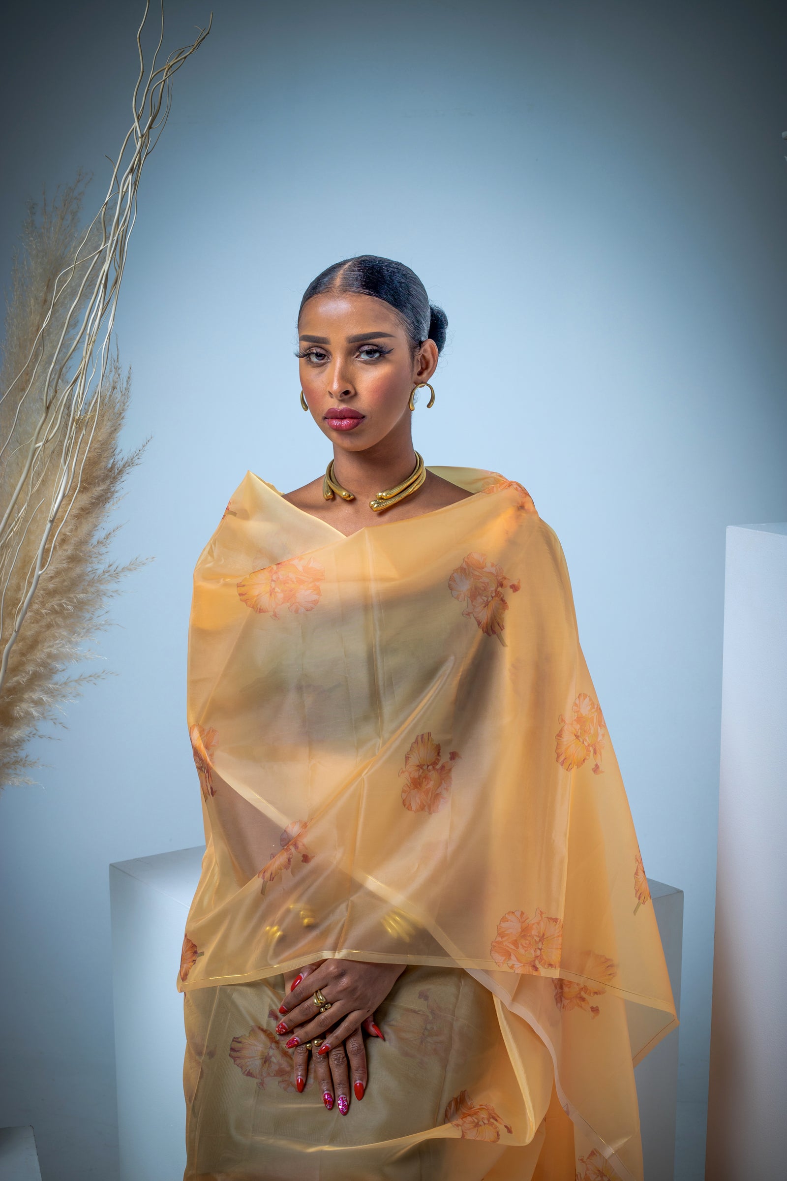 Yellow-beige Thoub