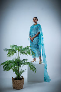 Ocean Blue Thoub
