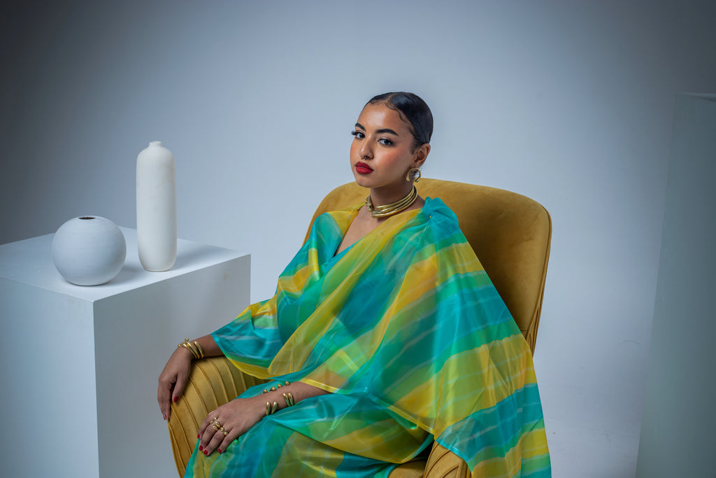 Two Shade Stripes 2 thoub