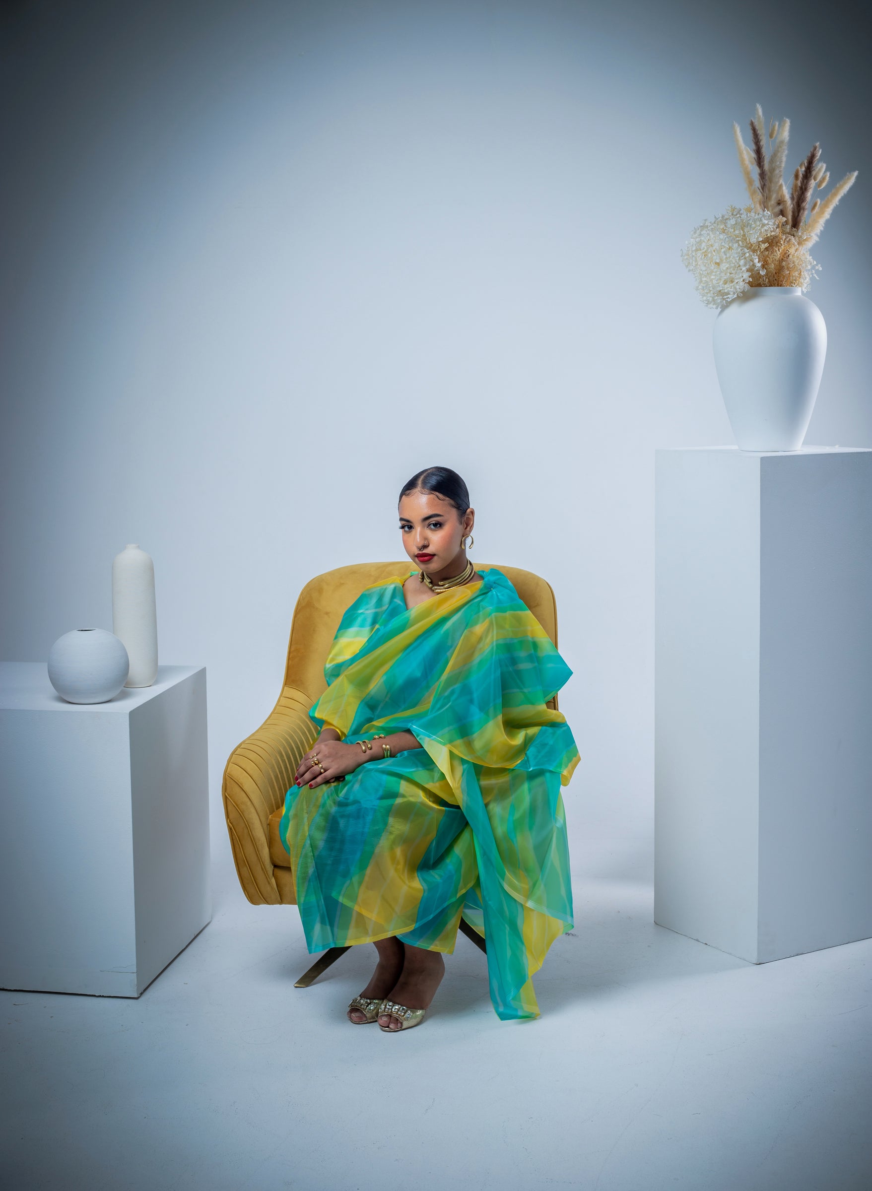 Two Shade Stripes 2 thoub