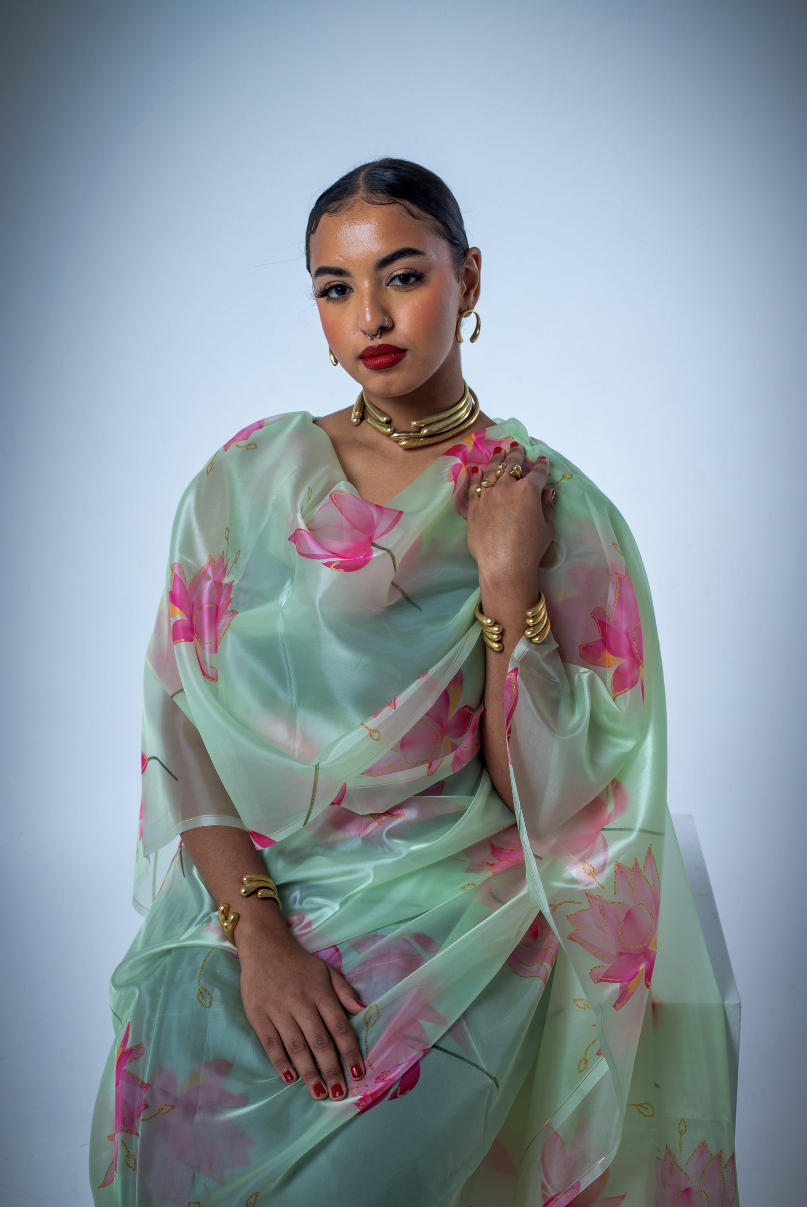 Mint flora thoub