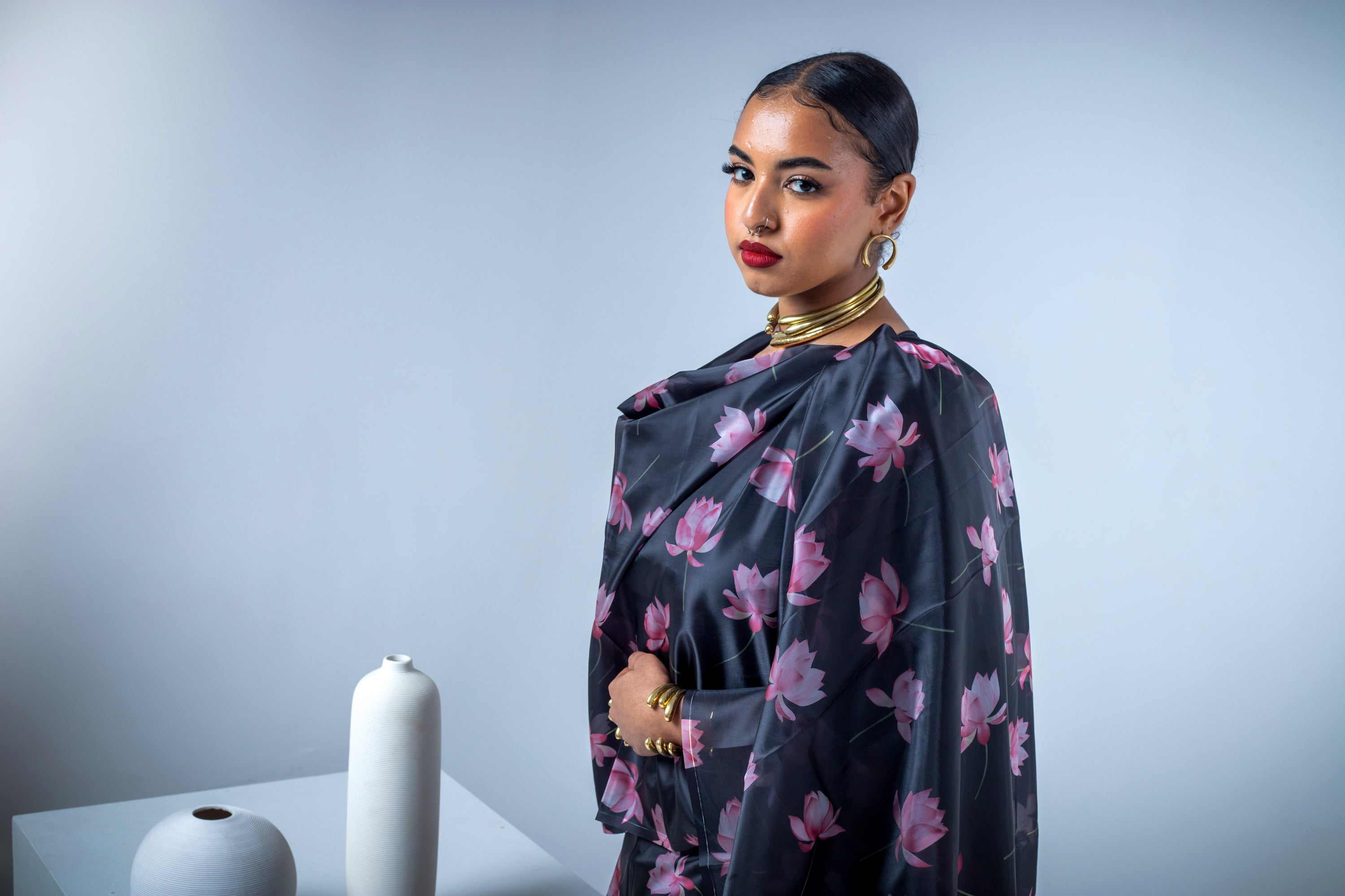 Flory Printed Thoub