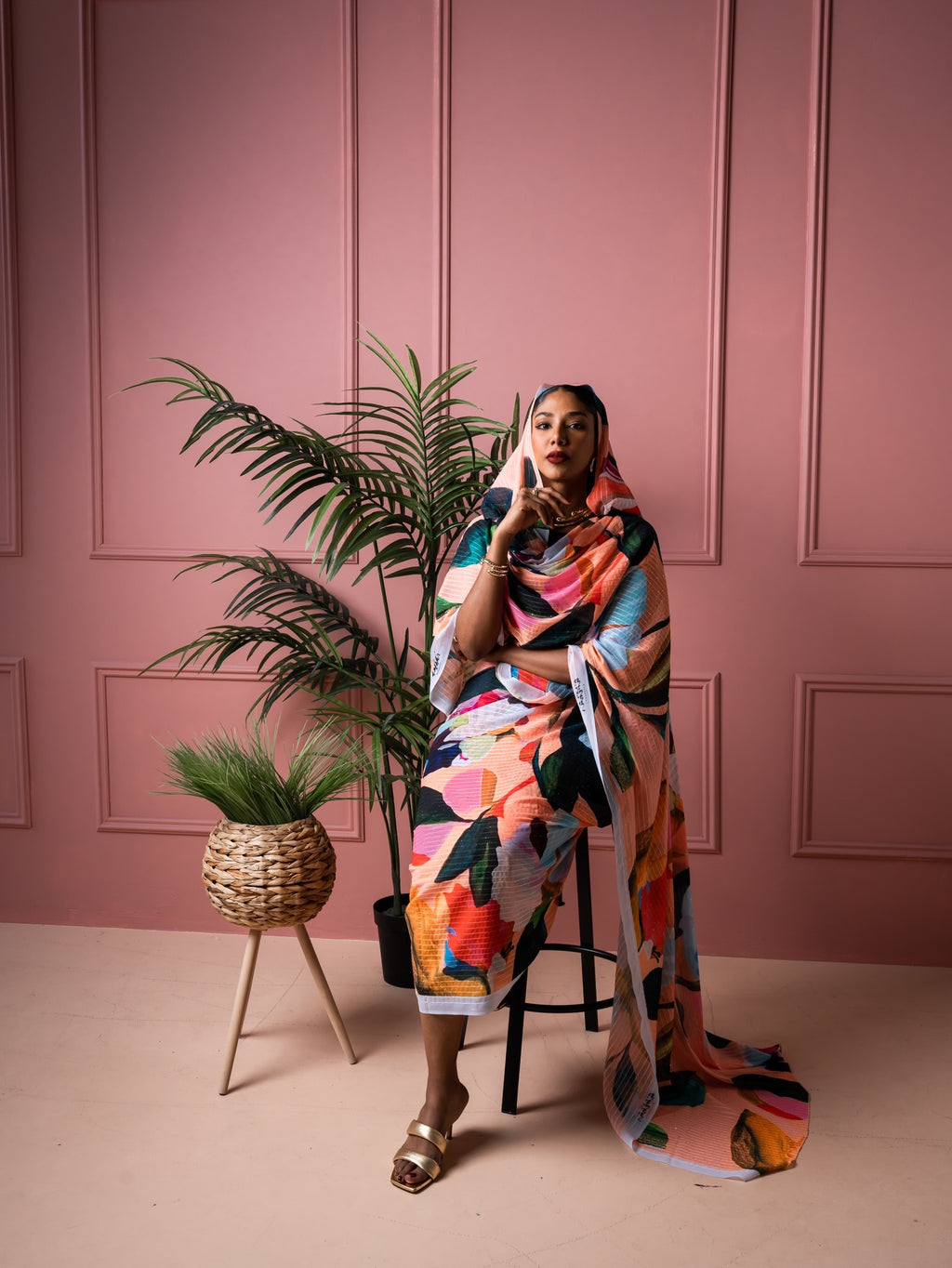 Painted flowers toub