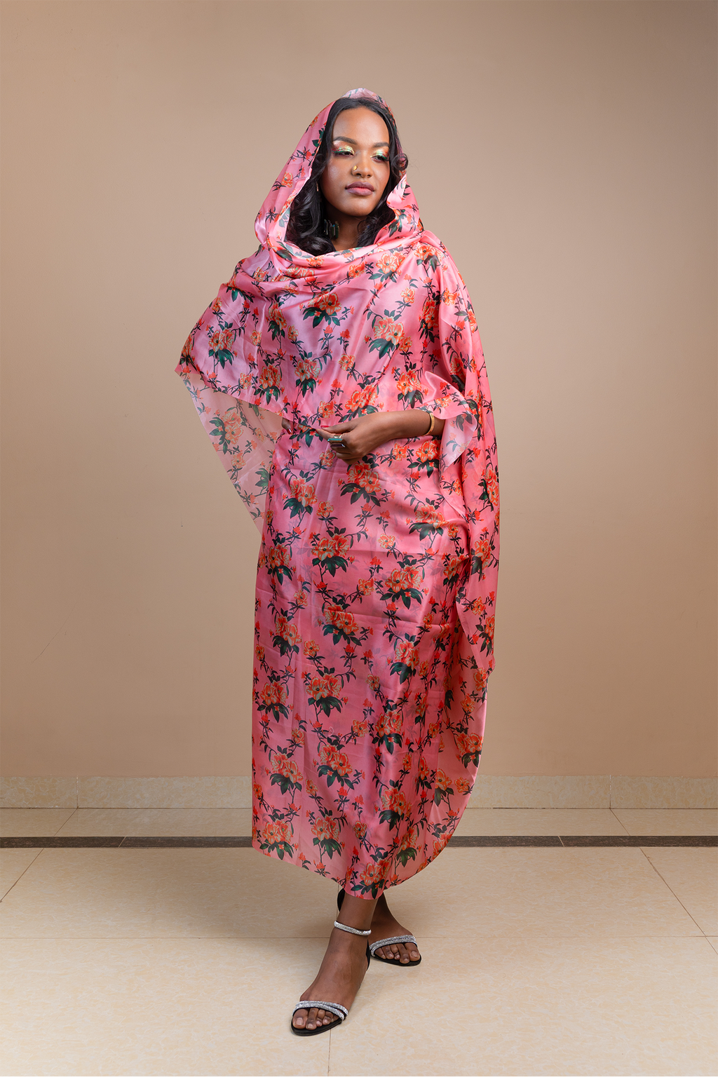Pink Floral Toub