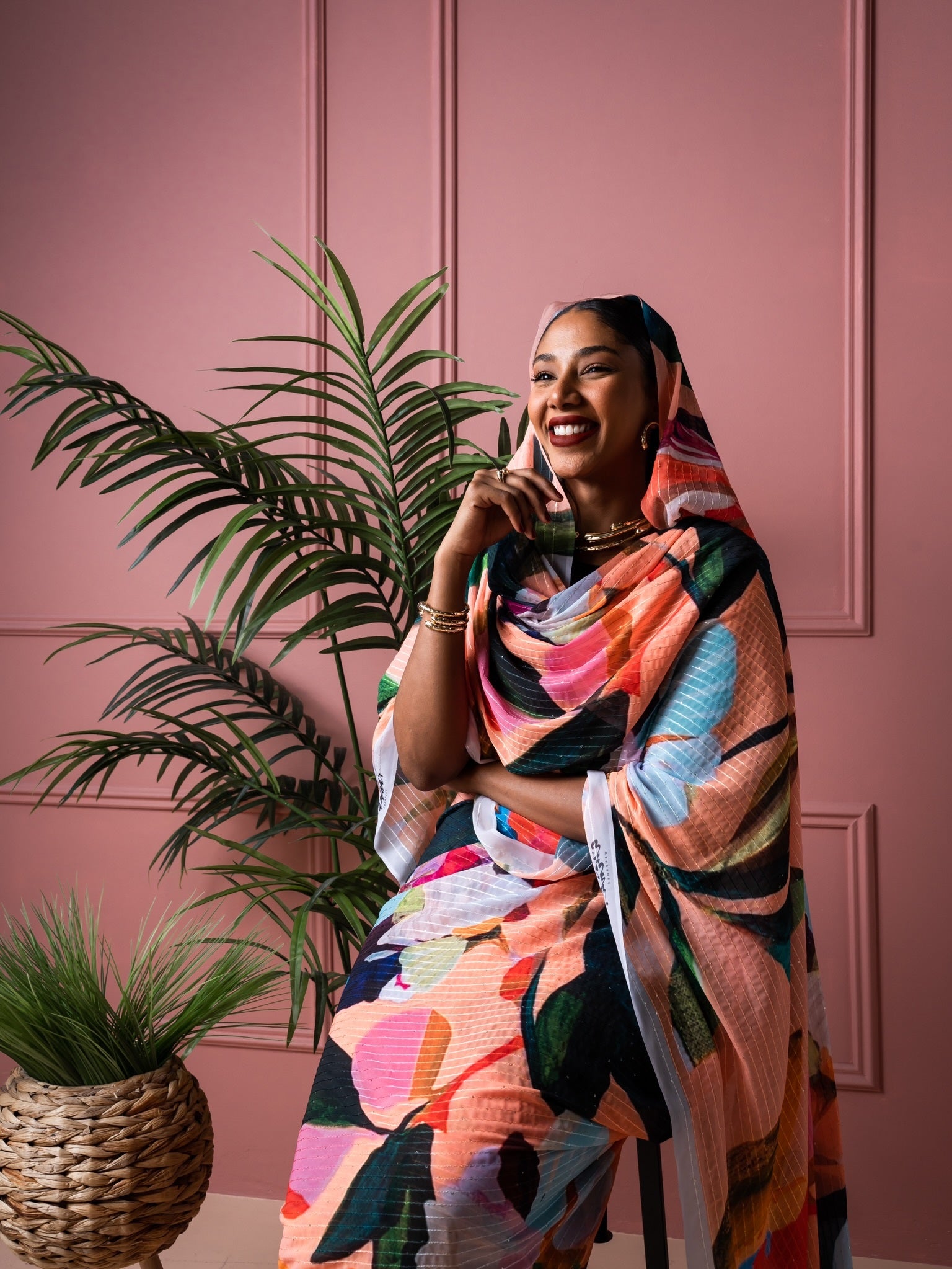 Painted flowers toub